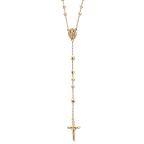 9ct Yellow Gold Rosarie - E Bixby Jewellers
