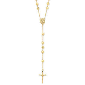 9ct Yellow Gold Rosarie - E Bixby Jewellers