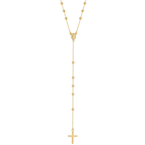 9ct Yellow Gold Rosarie - E Bixby Jewellers