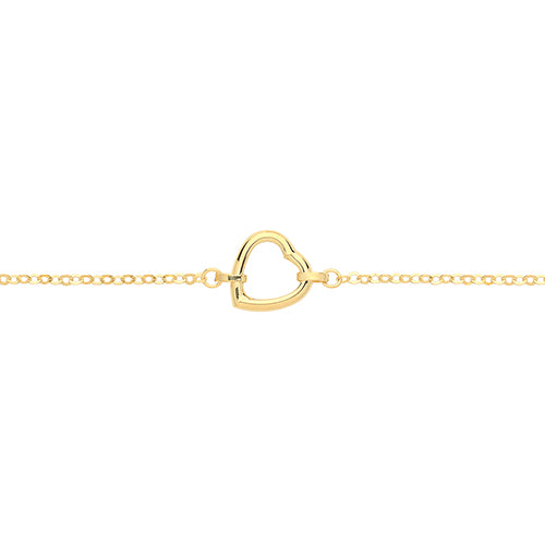 9ct Yellow Gold Ladies Fancy Bracelet - E Bixby Jewellers