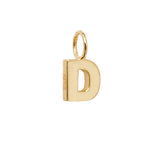 9ct Yellow Gold Initial Pendant - E Bixby Jewellers