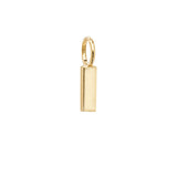 9ct Yellow Gold Initial Pendant - E Bixby Jewellers