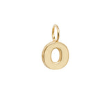 9ct Yellow Gold Initial Pendant - E Bixby Jewellers