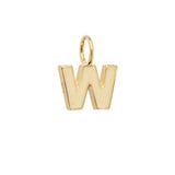 9ct Yellow Gold Initial Pendant - E Bixby Jewellers