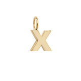 9ct Yellow Gold Initial Pendant - E Bixby Jewellers