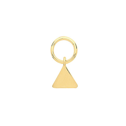 9ct Yellow Gold Earring Charm - E Bixby Jewellers