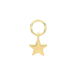 9ct Yellow Gold Earring Charm - E Bixby Jewellers