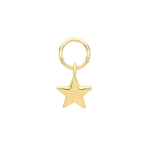 9ct Yellow Gold Earring Charm - E Bixby Jewellers