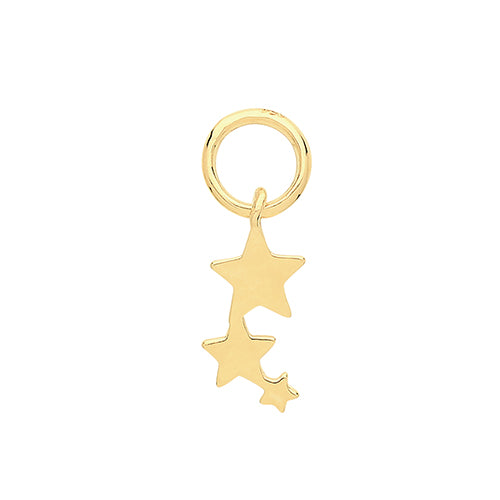 9ct Yellow Gold Earring Charm - E Bixby Jewellers