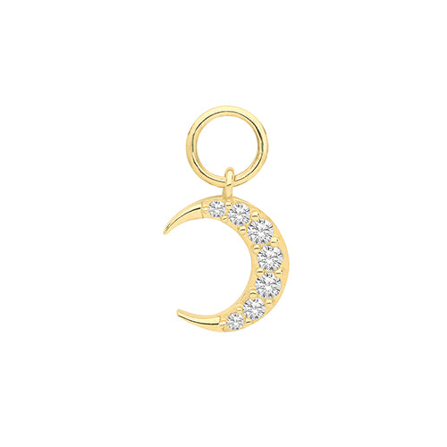 9ct Yellow Gold Earring Charm - E Bixby Jewellers