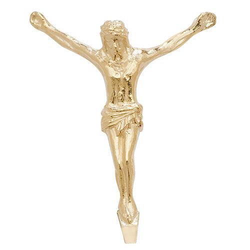 9ct Yellow Gold Large Jesus Pendant - E Bixby Jewellers
