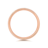 18ct Rose Gold Diamond Wedding Ring - E Bixby Jewellers