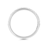 18ct White Gold Diamond Wedding Ring - E Bixby Jewellers